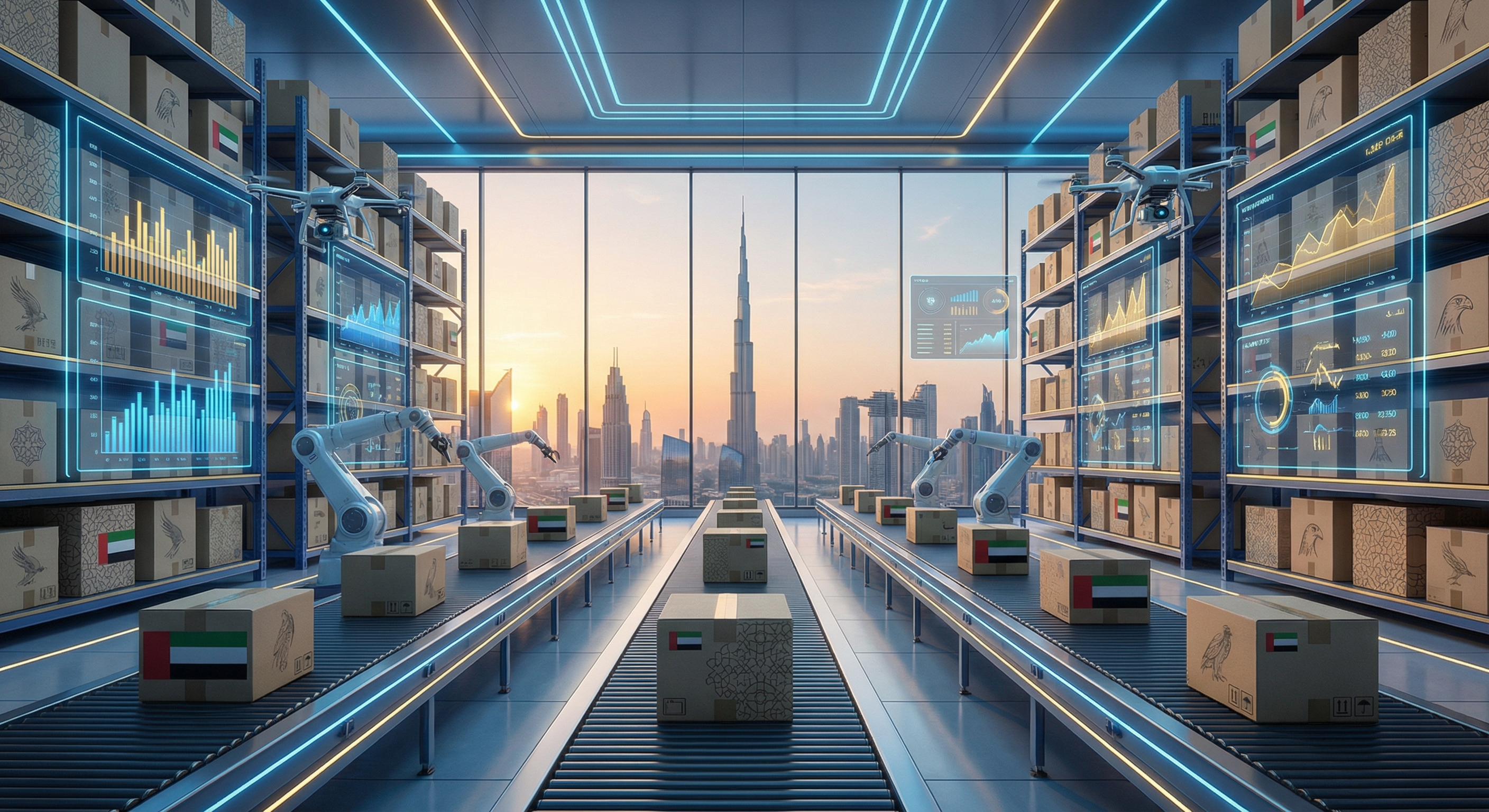 Dubai e-commerce AI optimizing inventory forecasting and dynamic pricing