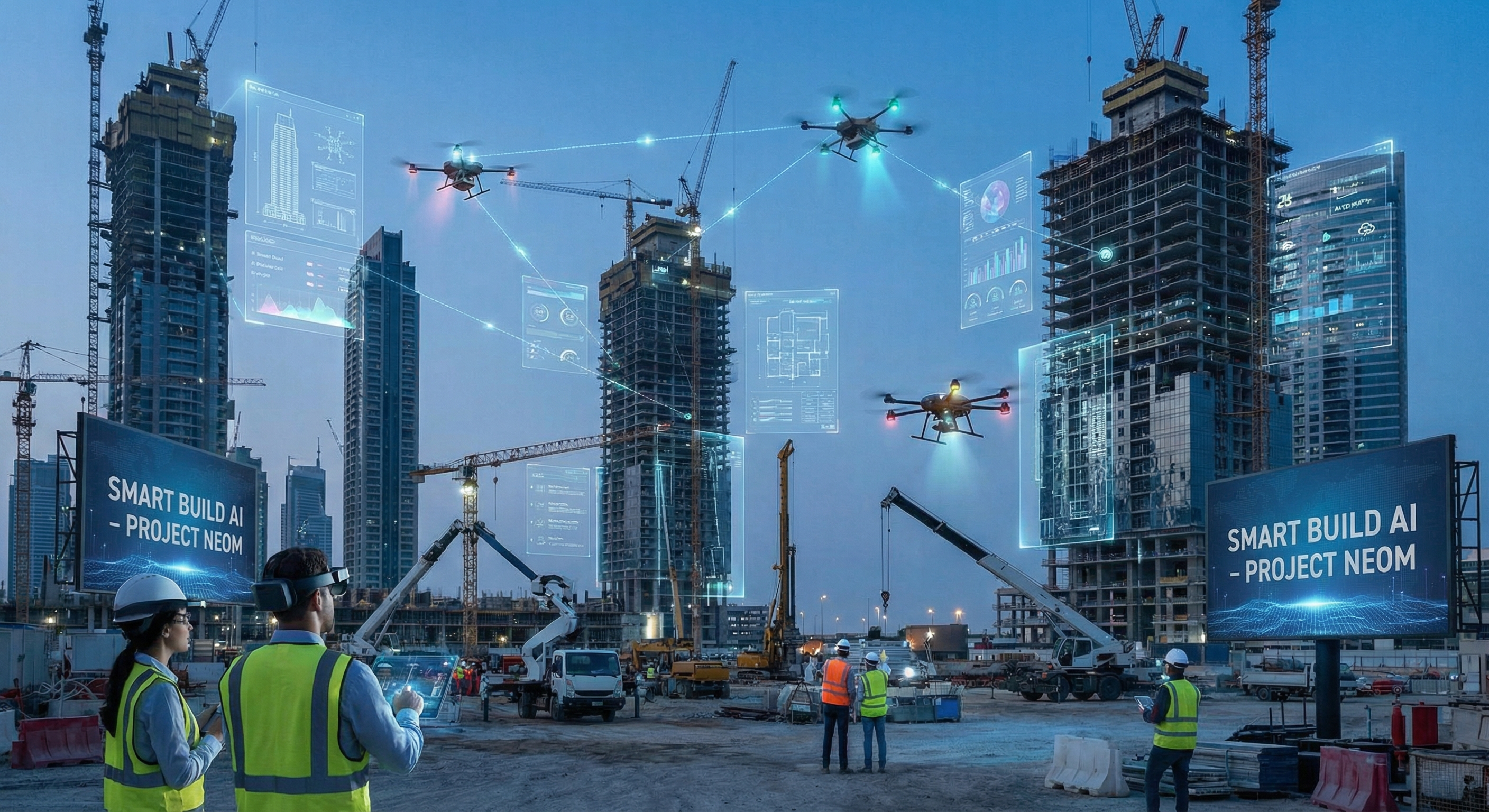Dubai construction AI project management